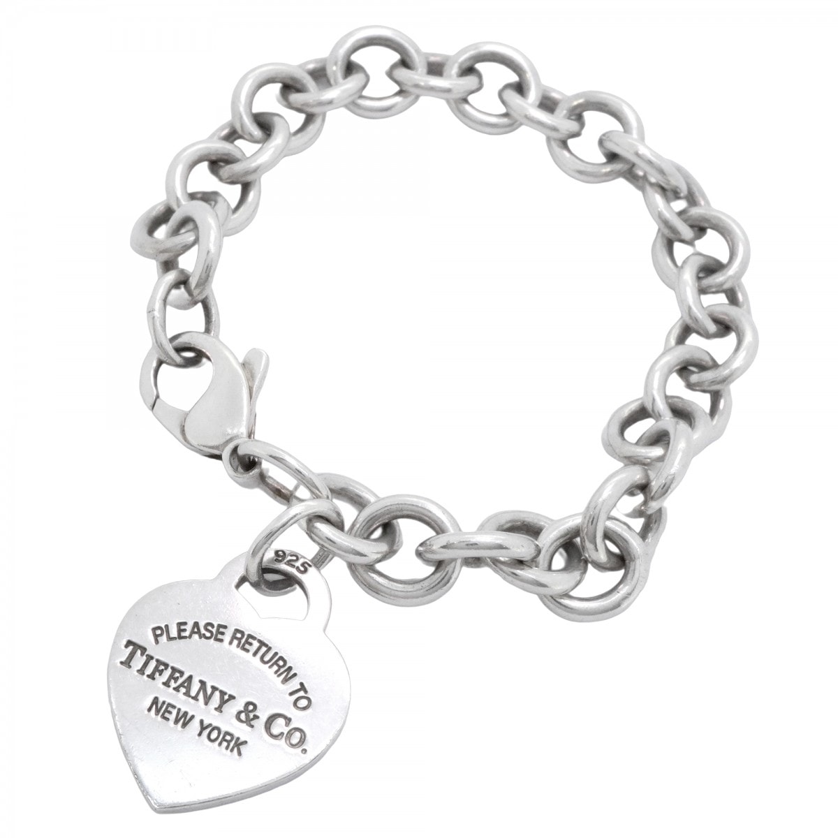 【6jcb0745-k】ティファニー ブレスレット リターントゥハート シルバー925【中古】レディース