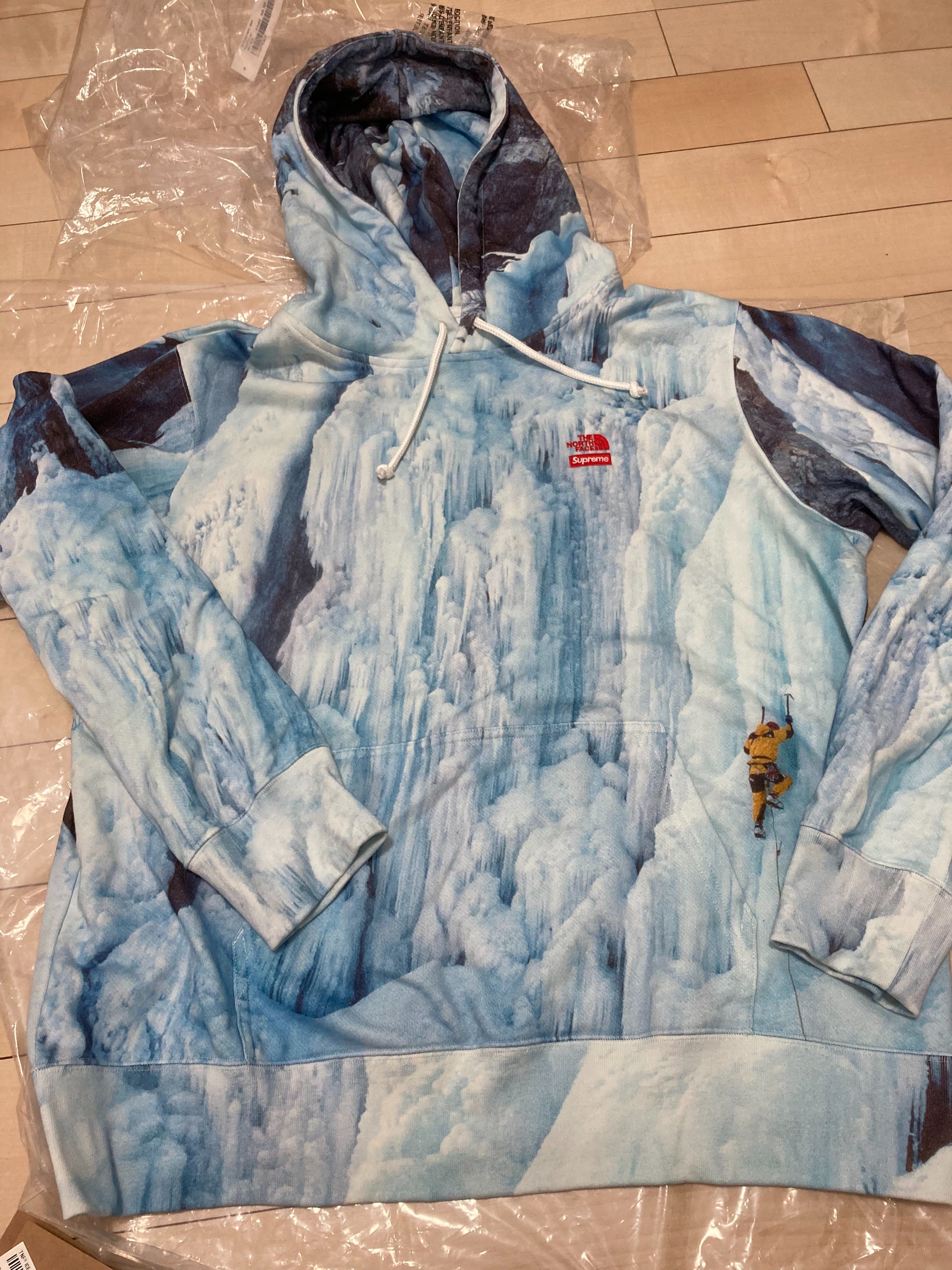 Supreme x The North Face Ice Climb Hooded Sweatshirt "Multi"