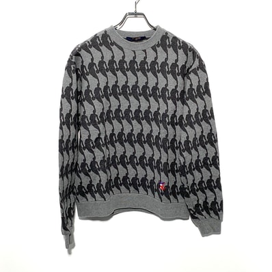Louis Vuitton x NBA Player Jacquard Sweatshirt "Gray"