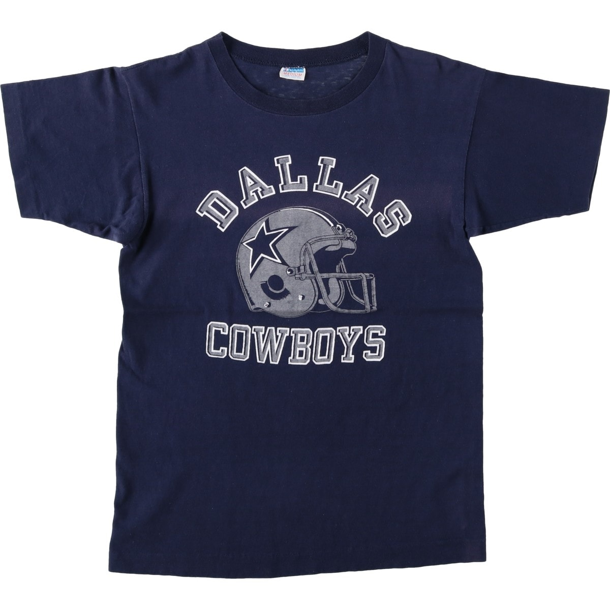 D (傷や汚れあり)】古着 70年代 チャンピオン Champion バータグ NFL