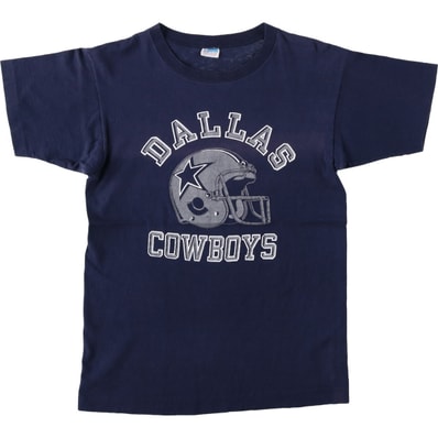 古着 70年代 チャンピオン Champion バータグ NFL DALLAS COWBOYS ダラスカウボーイズ スポーツTシャツ USA製 レディースM相当 ヴィンテージ/eaa641943