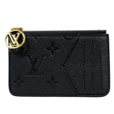 ルイヴィトン ポルト カルト ロミー モノグラムアンプラント カードケース モノグラムアンプラント M81883 ユニセックス LOUIS VUITTON 中古