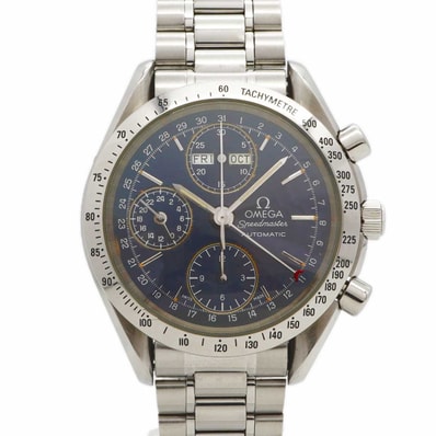 【6wdd0281】オメガ スピードマスター 3521.80 青文字盤【中古】腕時計 メンズ