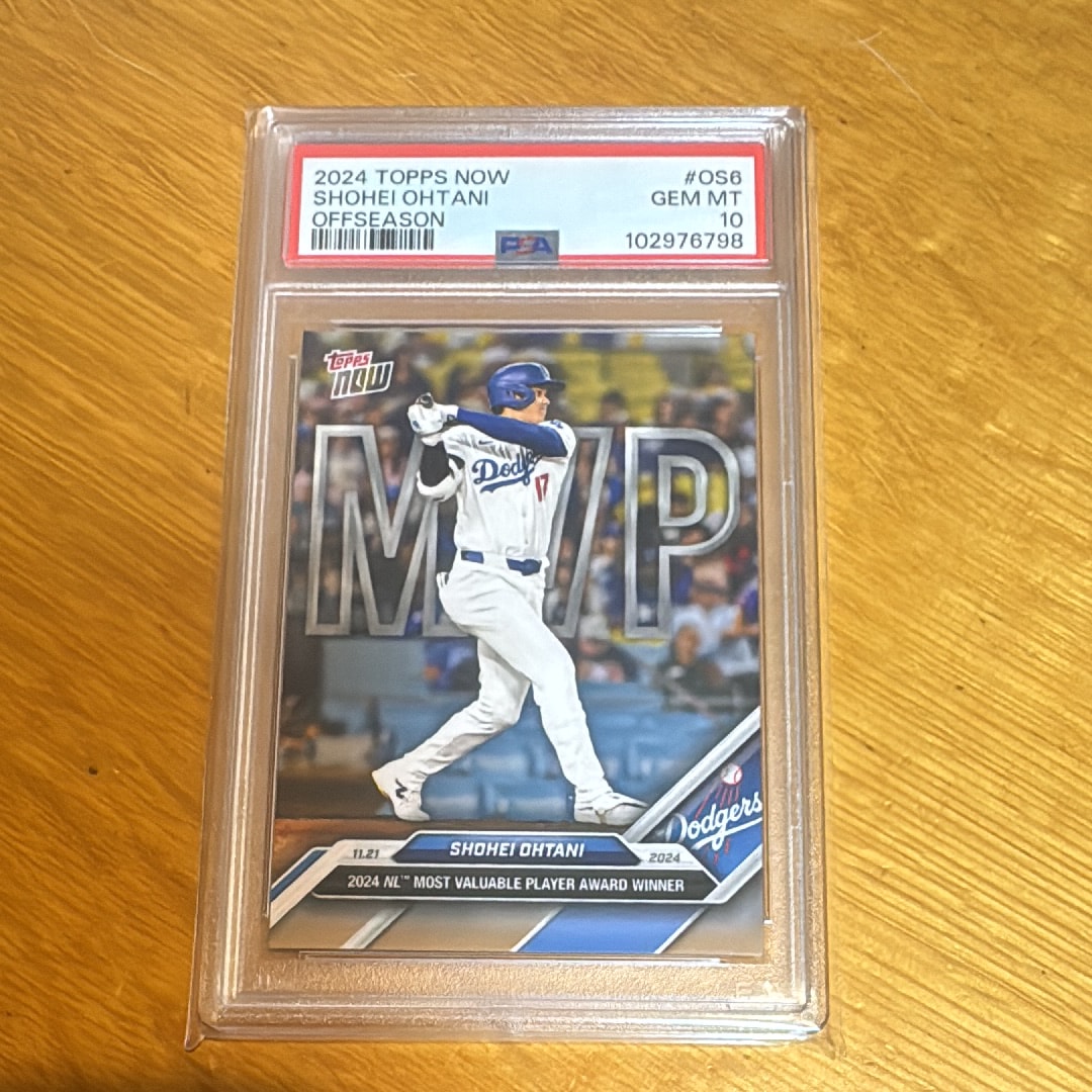 大谷翔平 [OS-6](2024 MLB トップスナウカード「LOOK FOR RELICS and AUTO-RELICS」)