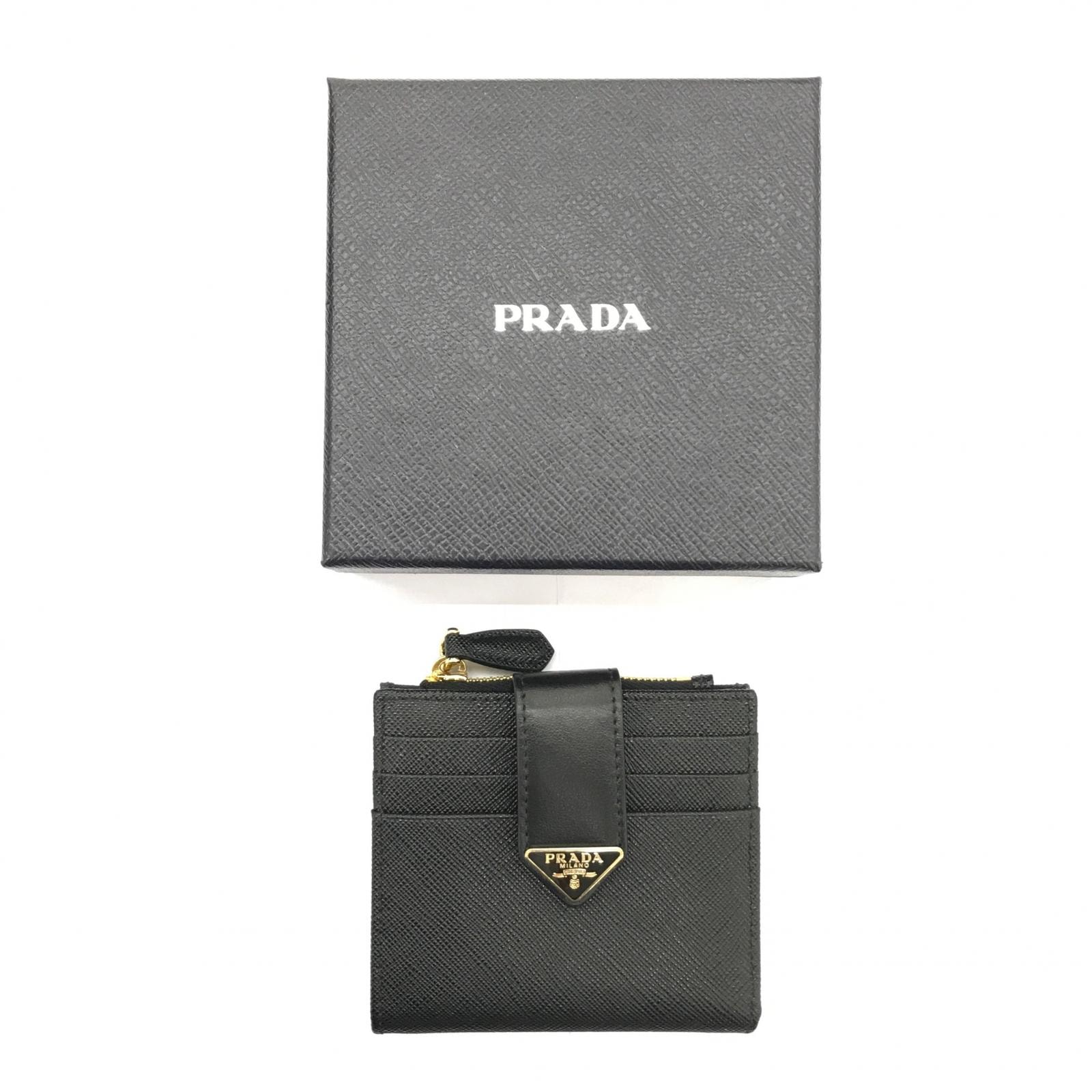 PRADA プラダ 財布 2つ折り財布  サフィアーノ 1ML047 2DYG