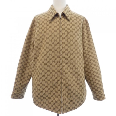 グッチ GUCCI GGキャンバス オーバーシャツ 794808 ZAF4S ジャケット