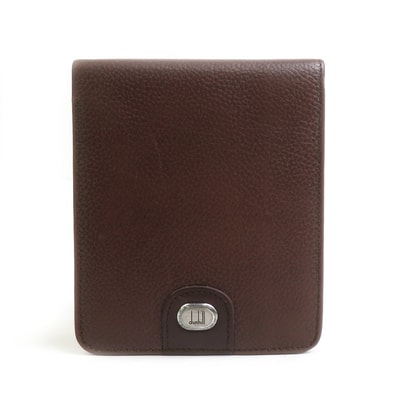 ダンヒル Dunhill 札入れ レザー ブラウン メンズ【中古】 h32107a