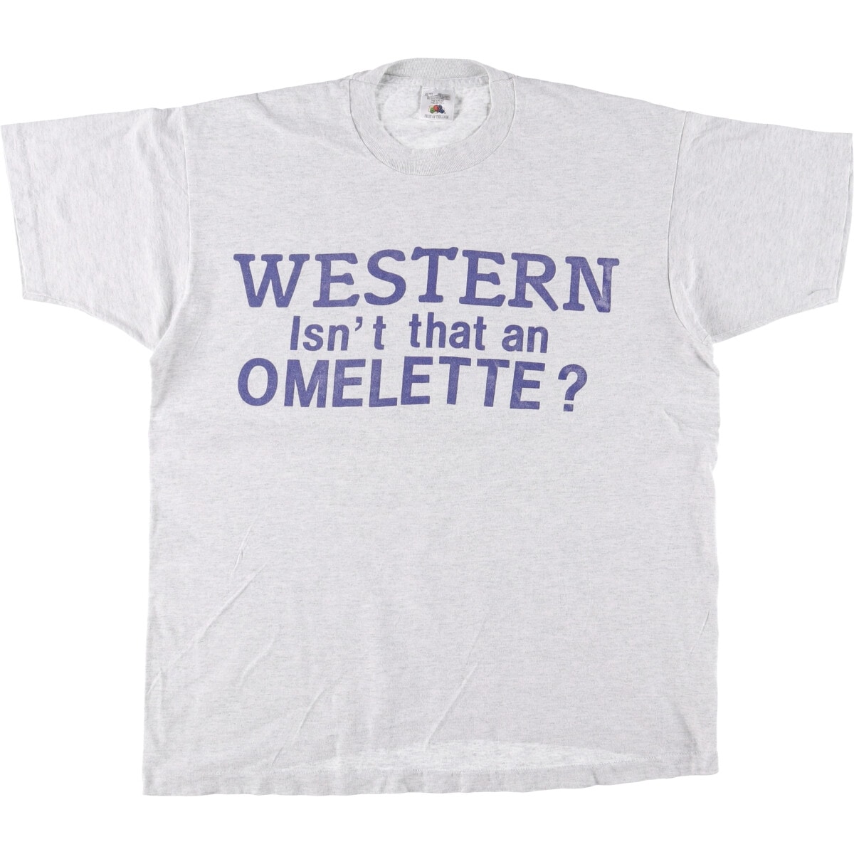 古着 90年代 フルーツオブザルーム FRUIT OF THE LOOM メッセージプリントTシャツ カナダ製 メンズXL相当 ヴィンテージ/eaa566823