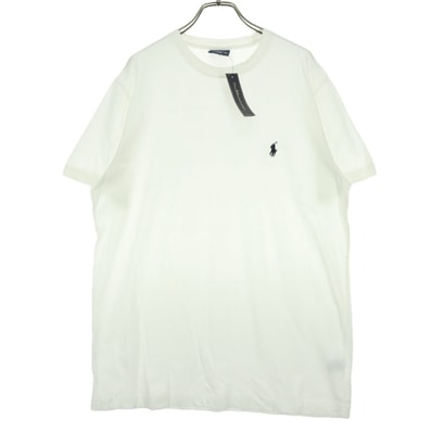 Polo by Ralph Lauren ポロバイラルフローレン ワンポイントロゴ 半袖 Tシャツ L ホワイト