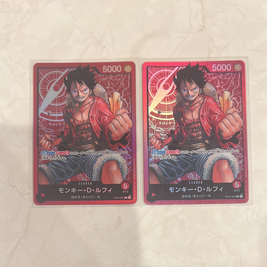 Monkey D Luffy L [ST01-001] (Start Deck Straw Hat Pirates)