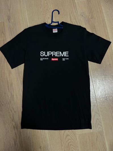 Supreme Est. 1994 Tee "Black"