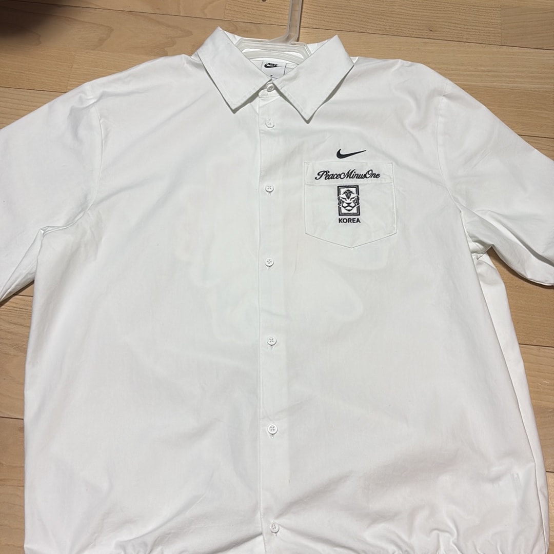 Nike x PEACEMINUSONE X2 World Cup Short-Sleeve Top South Korea "White" / G-Dragon