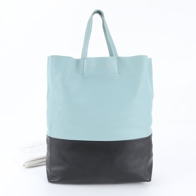 ■極美品 セリーヌ ホリゾンタル カバトート バッグ レザー