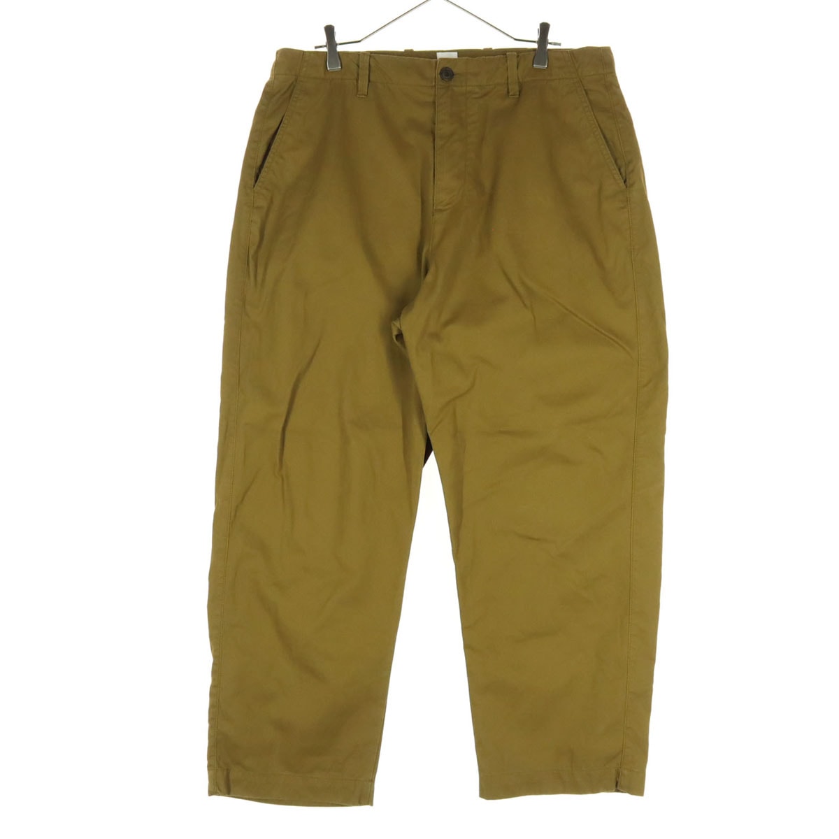 GAP ギャップ コットン ワイドレッグ パンツ w34 ブラウン系