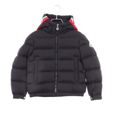 モンクレール MONCLER SORUE キッズ フード付き ダウンジャケット 衣料品 アウター ナイロン メンズ ブラック系 1A54820 【中古】