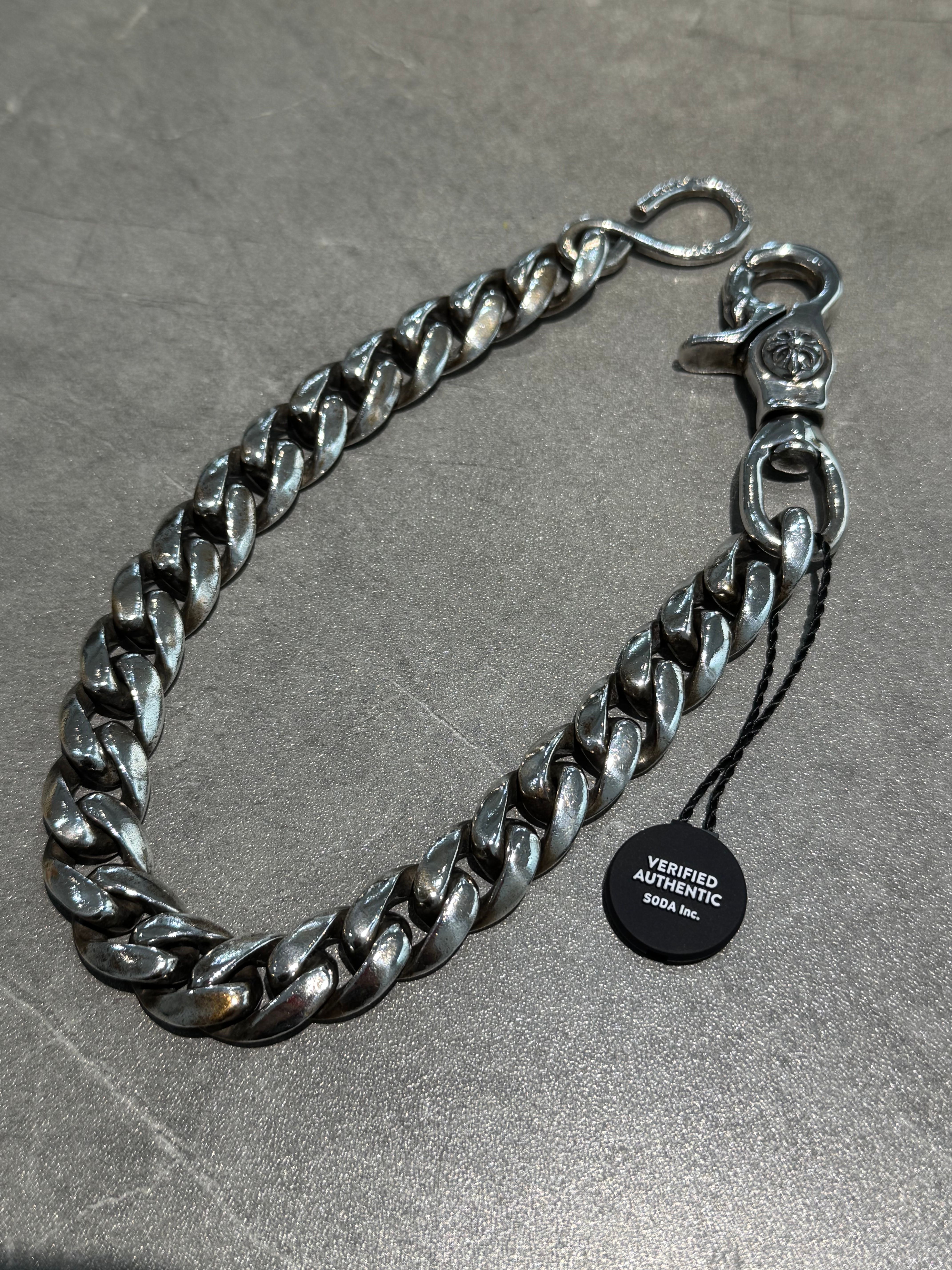 Chrome Hearts Classic Short S 1 Clip Wallet Chain "Silver"