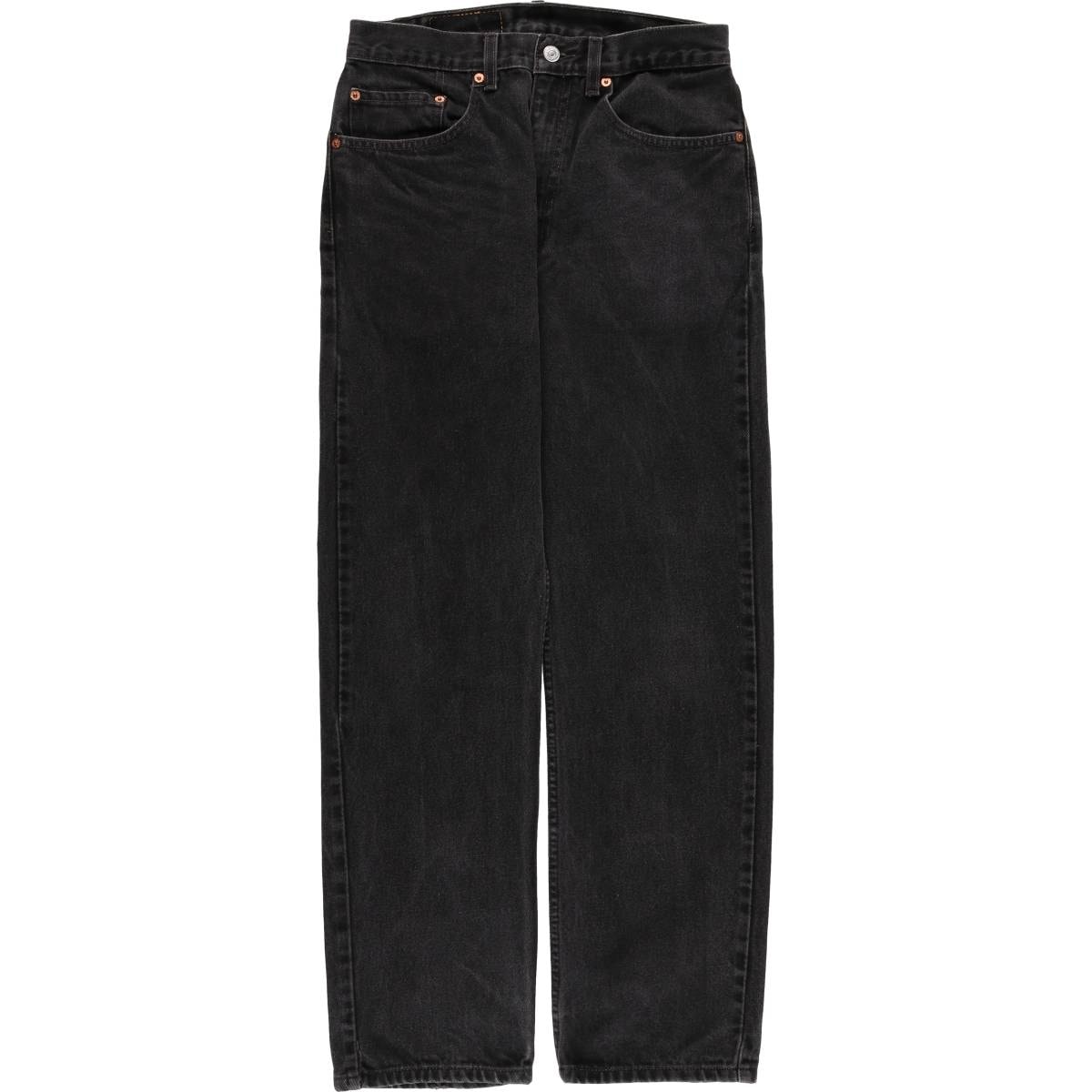 古着 90年代 リーバイス Levi's 505-0260 ブラックデニム テーパードデニムパンツ メンズw30相当 ヴィンテージ/eaa574994