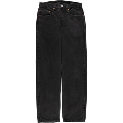 古着 90年代 リーバイス Levi's 505-0260 ブラックデニム テーパードデニムパンツ メンズw30相当 ヴィンテージ/eaa574994