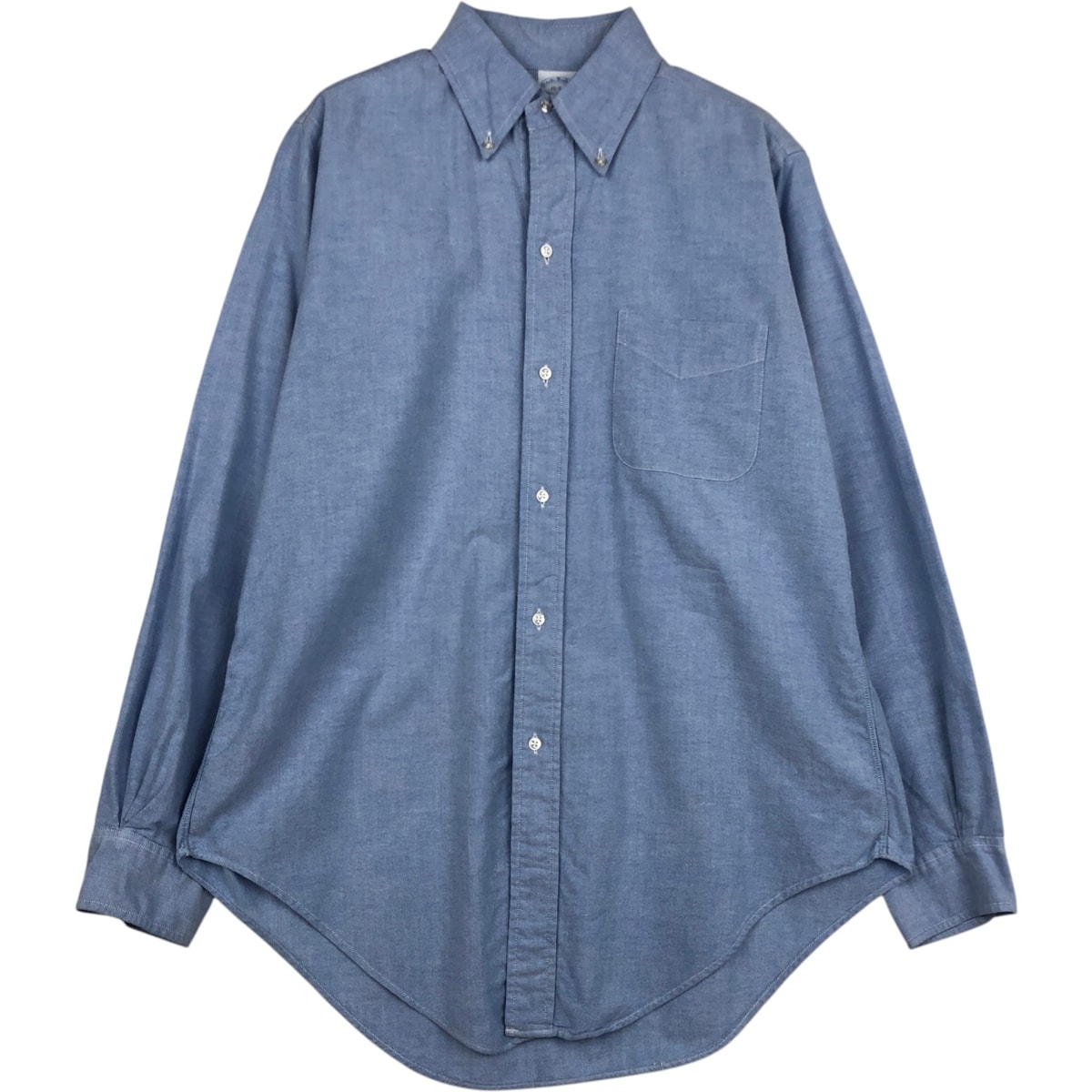 古着 ブルックスブラザーズ Brooks Brothers MAKERS 長袖 ボタンダウンシャツ USA製 メンズL相当 ヴィンテージ/evb033623