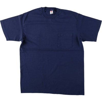 古着 ~90年代 ヘインズ Hanes 無地ポケットTシャツ メンズL相当 ヴィンテージ/eaa646106