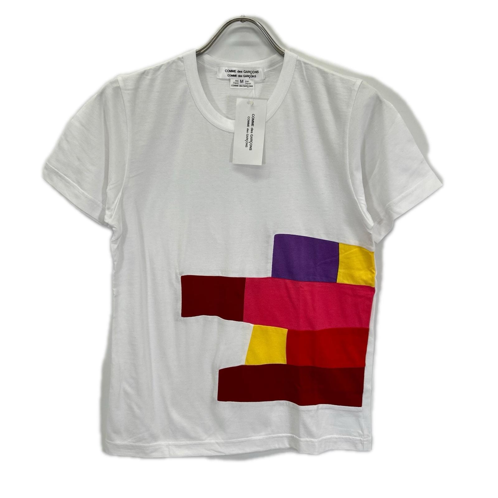 コムデギャルソンコムデギャルソン(コムコム) RH-T003-051-1-3 ホワイト Tシャツ M