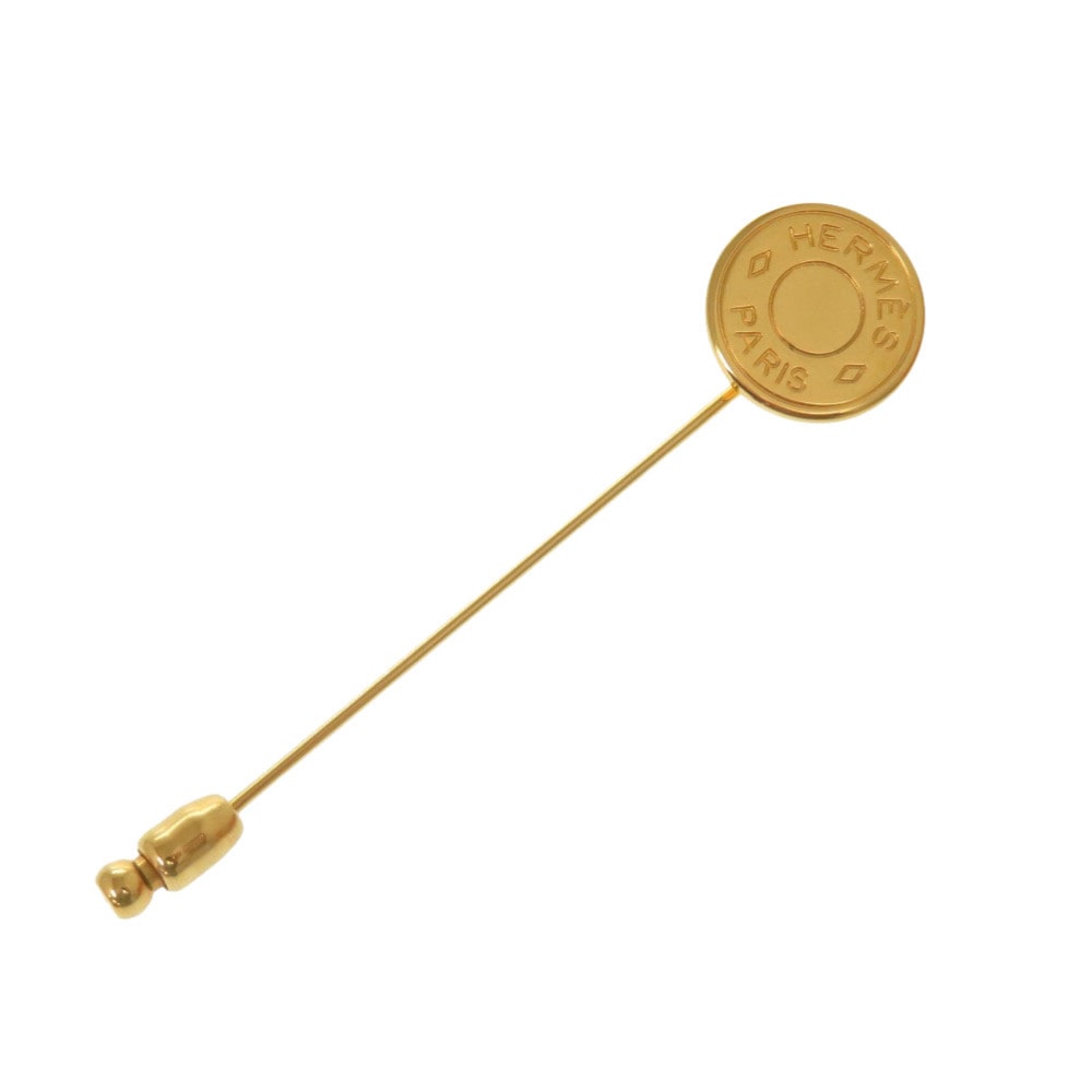 エルメス  セリエ   メタル  ゴールド   ブローチ