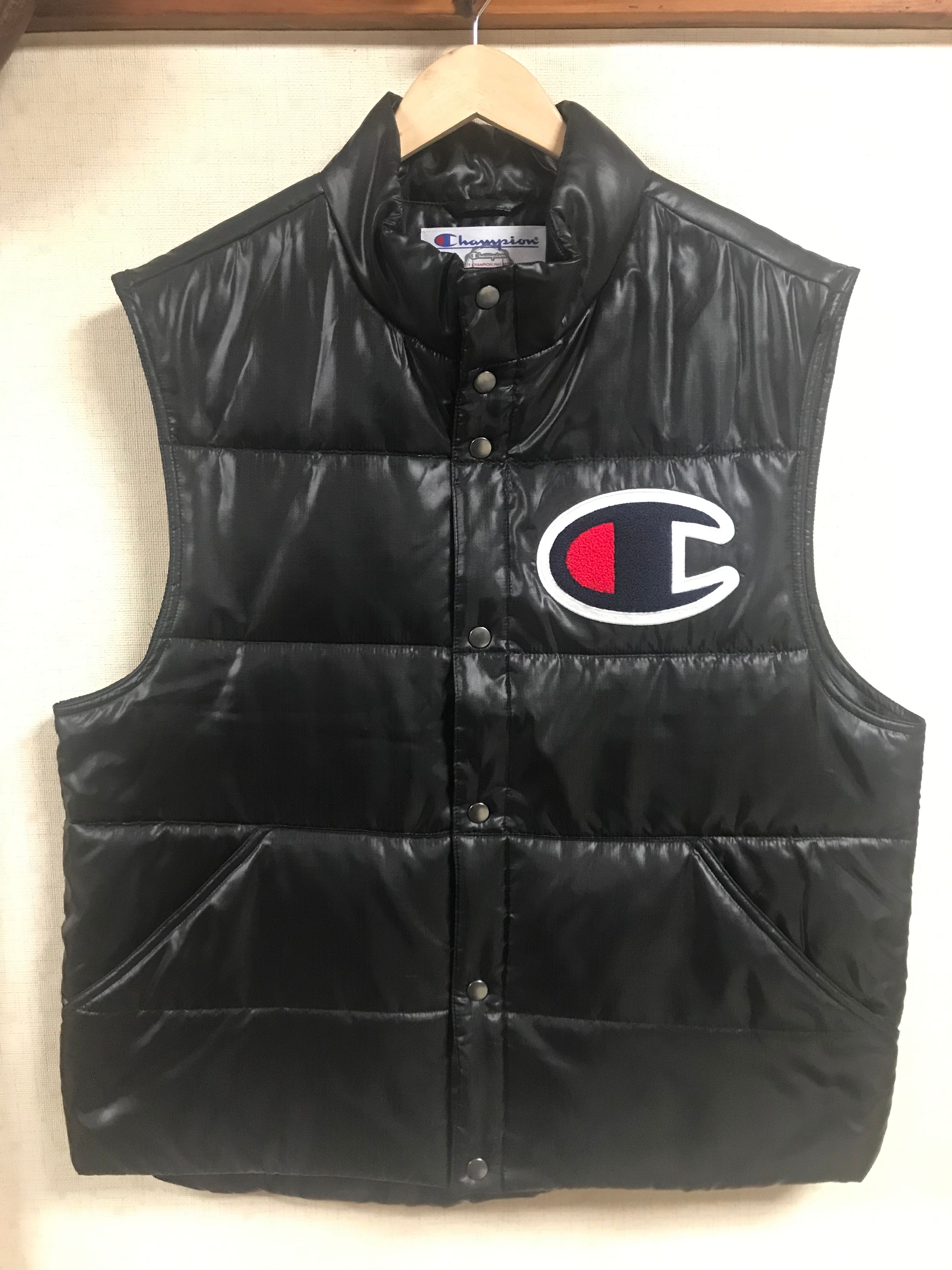 Supreme Champion Puffy Vest "Black"