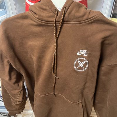 Nike SB x Yuto Horigome Skateboard Fleece Pullover Parka "Brown"