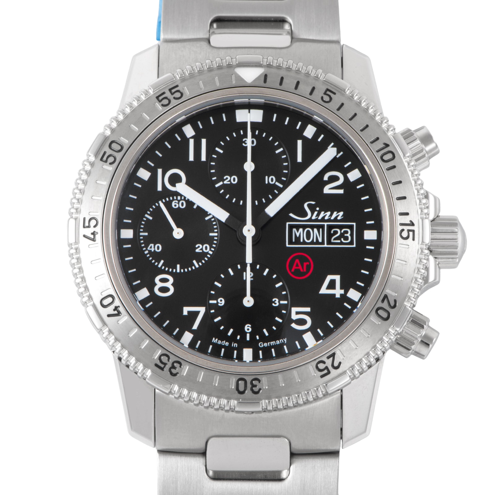 【新品】Sinn ジン 保証書2026年 206.ST.AR 206.ST.AR ステンレススチール【中古】