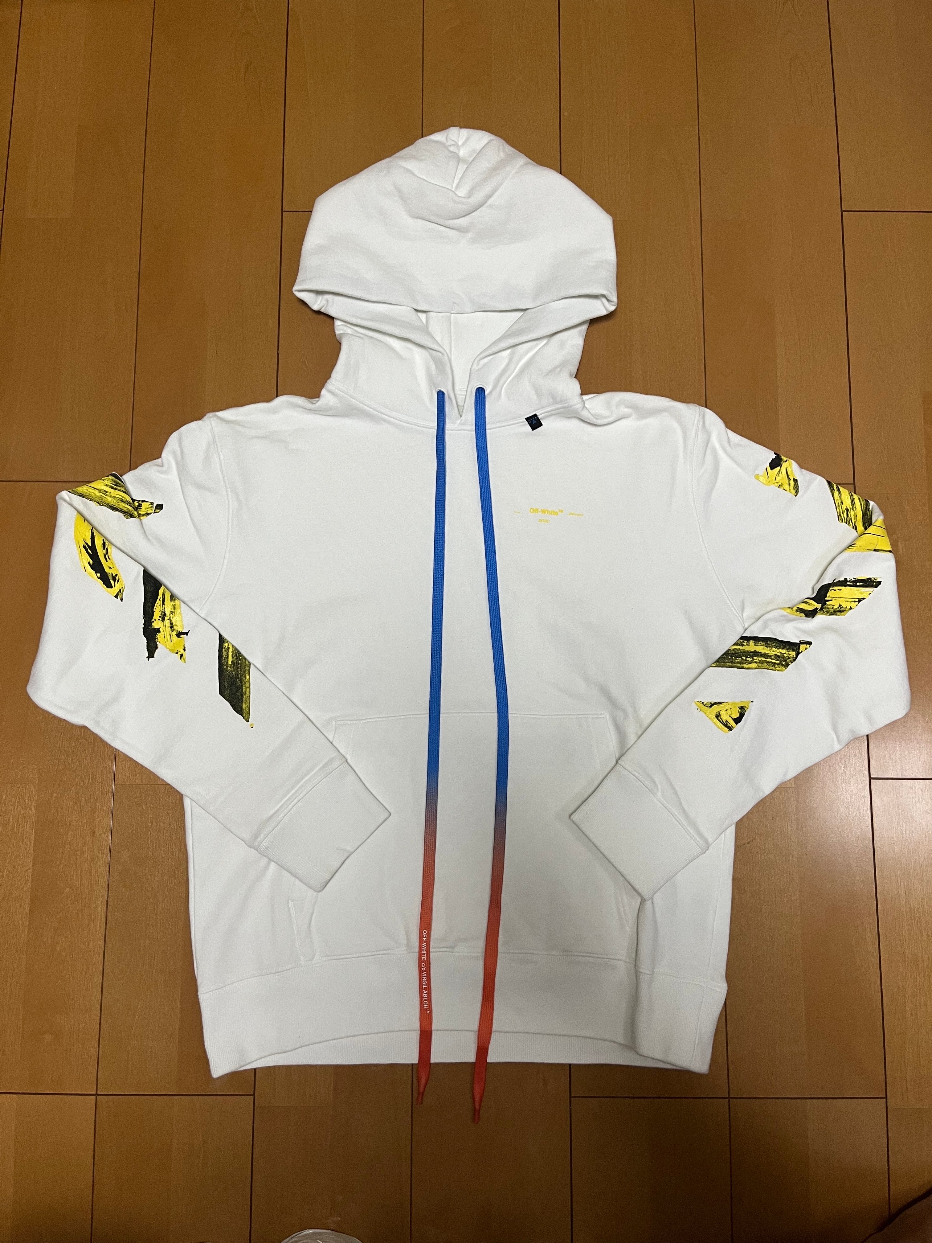 Off-Whote x SSENSE Acrylic Arrows Logo Hoodie "White"