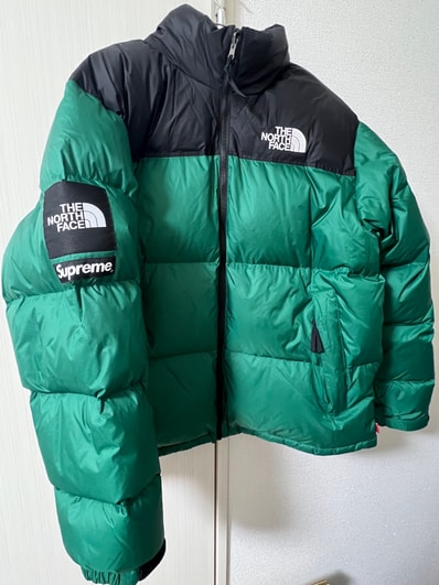 Supreme x The North Face Nuptse Jacket "Green"