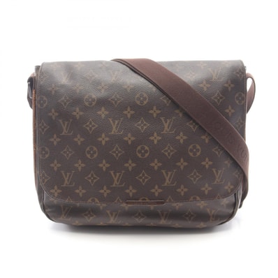 ルイ・ヴィトン LOUIS VUITTON メッセンジャーボブールMM ショルダーバッグ バッグ PVCコーティングキャンバス モノグラム レディース ブラウン系 M97038 【中古】