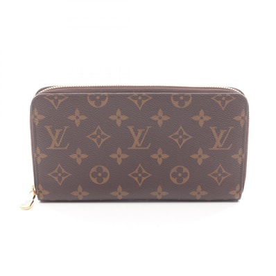 ルイ・ヴィトン LOUIS VUITTON ジッピー オーガナイザー モノグラム ラウンド長財布 財布 PVC メンズ レディース ブラウン系 M62581 【中古】