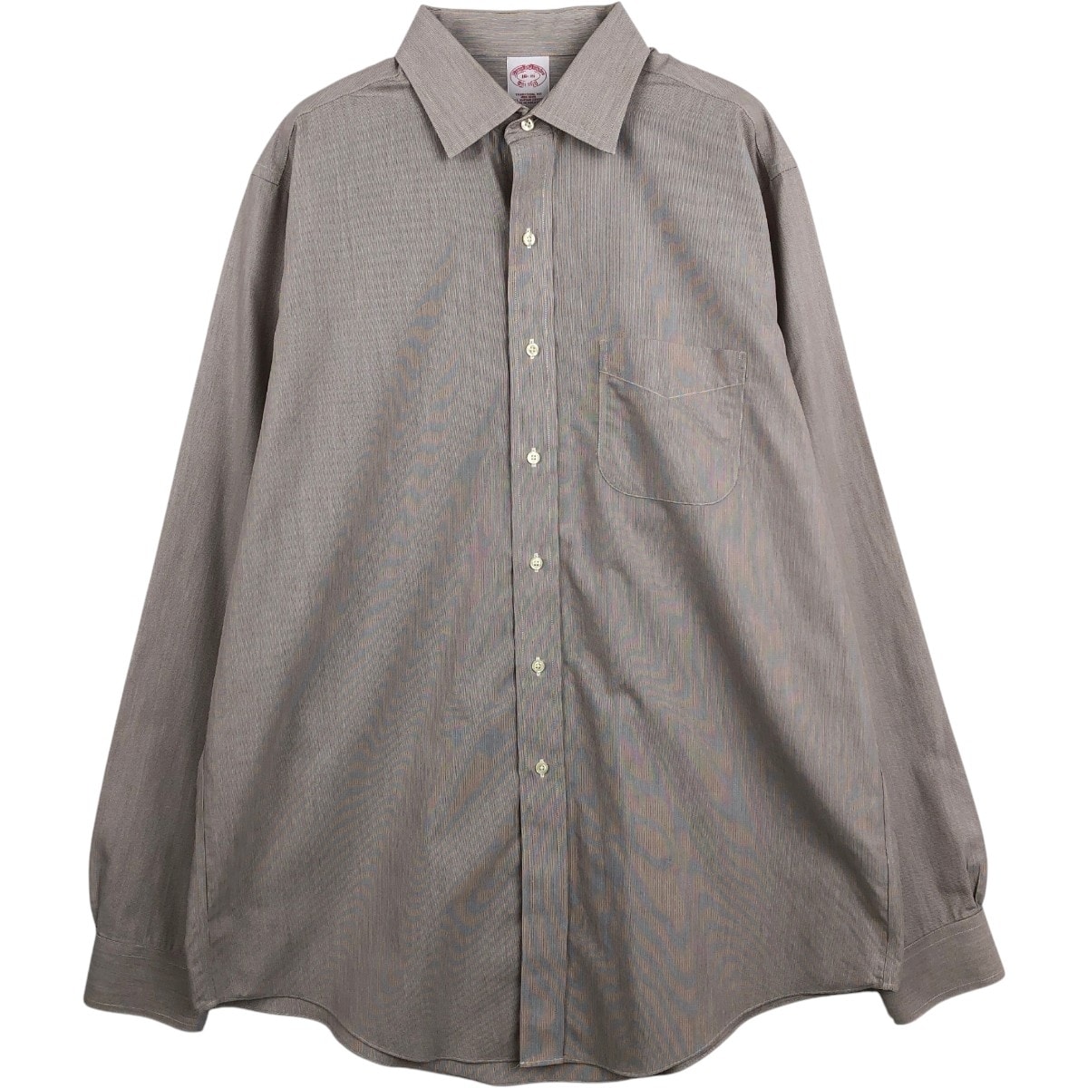 古着 ブルックスブラザーズ Brooks Brothers Est.1818 長袖 コットンシャツ メンズL相当/eaa676853