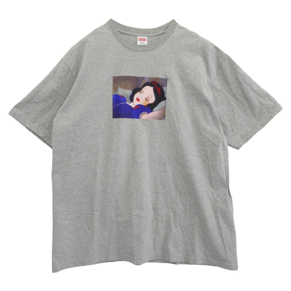 Supreme シュプリーム Tシャツ 24AW Snow White Tee スノーホワイト 白雪姫 半袖 Tシャツ グレー系 XXL【中古】