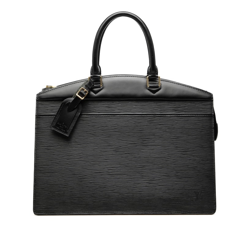 ルイ ヴィトン エピ リヴィエラ ハンドバッグ ビジネスバッグ M48182 ノワール ブラック レザー レディース LOUIS VUITTON 中古