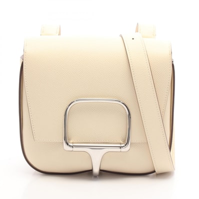 エルメス HERMES デッラ カヴァッレリア ミニ ナタ ショルダーバッグ バッグ ヴォーエプソン ヴォーエプソン U刻印(2022年製造) レディース アイボリー系 082226CK 【中古】
