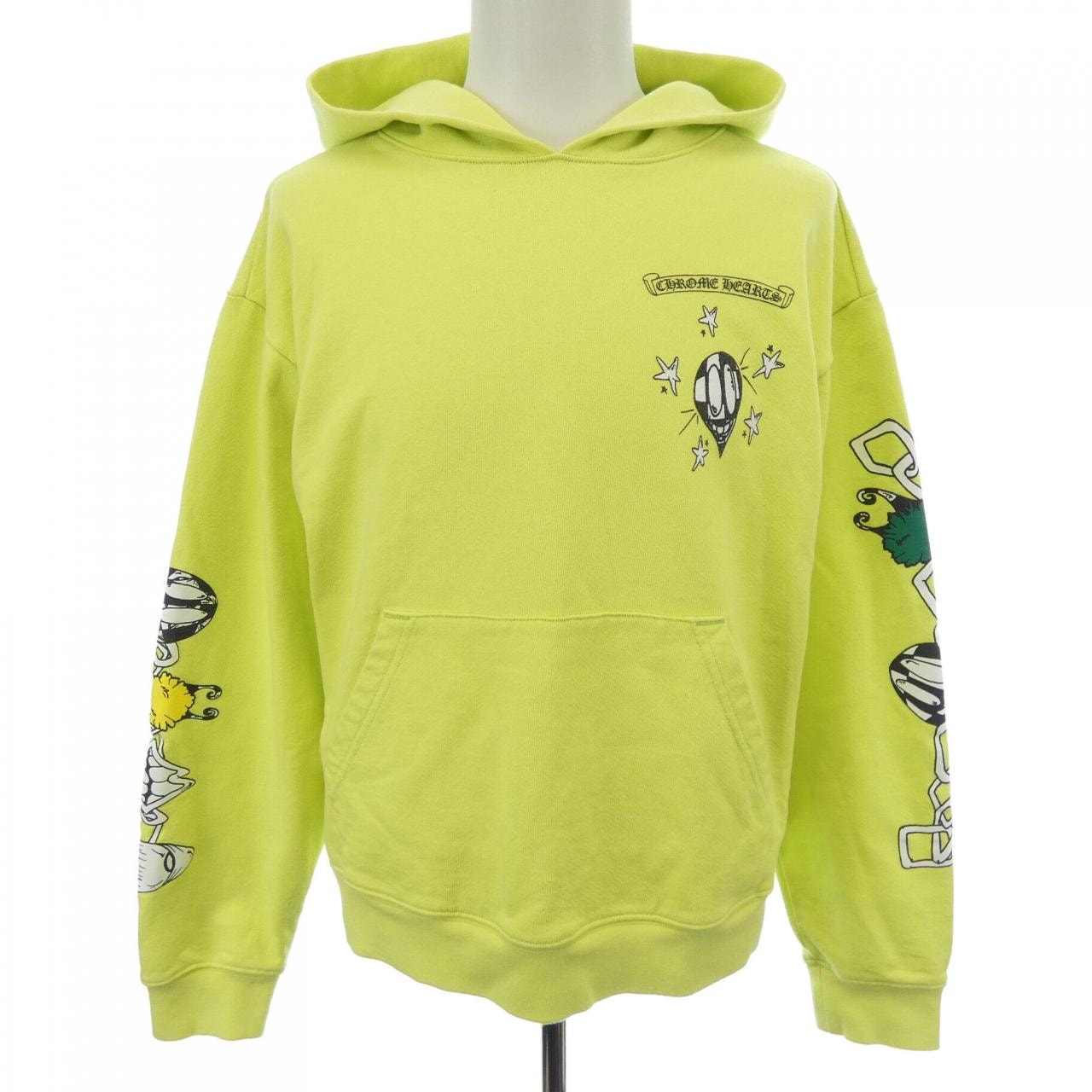 Chrome Hearts PPO Hardware HD Matty Boy Print Pullover Hoodie "Green"