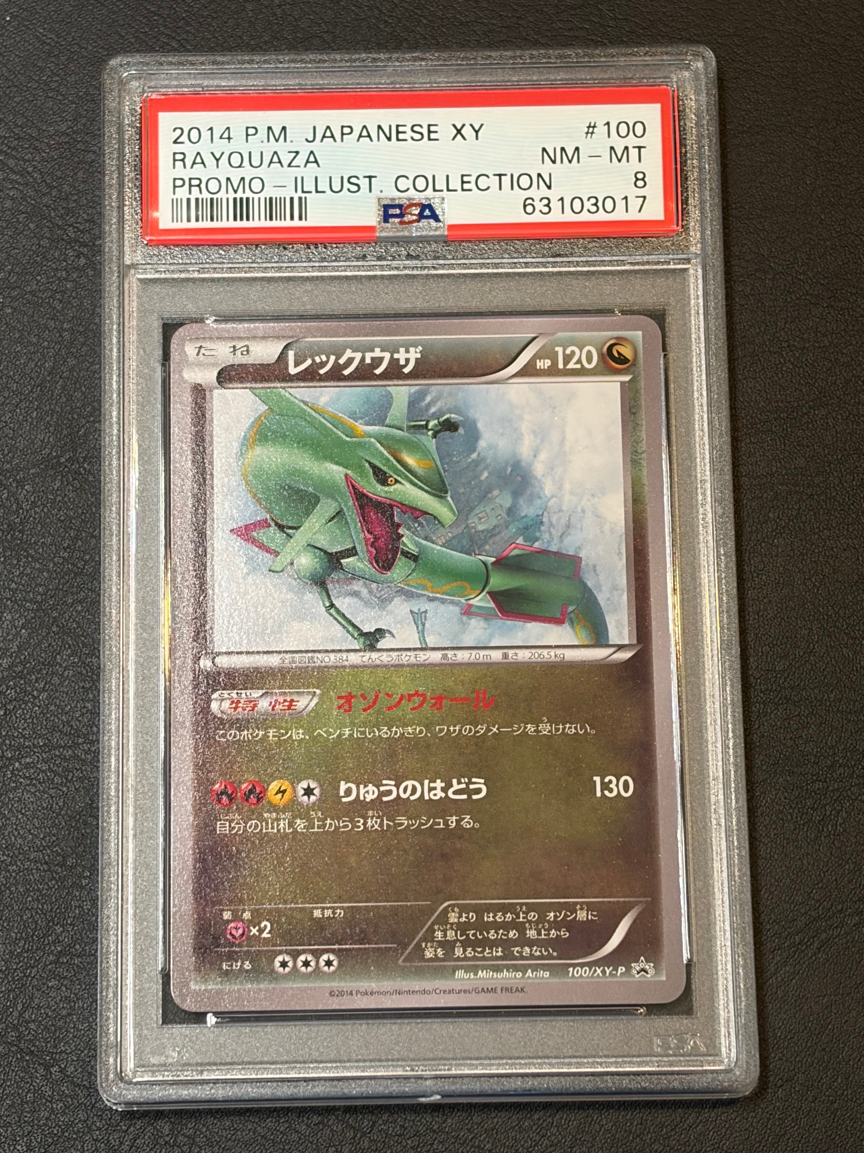 レックウザ イラストコレクション: プロモ[XY-P 100/XY-P