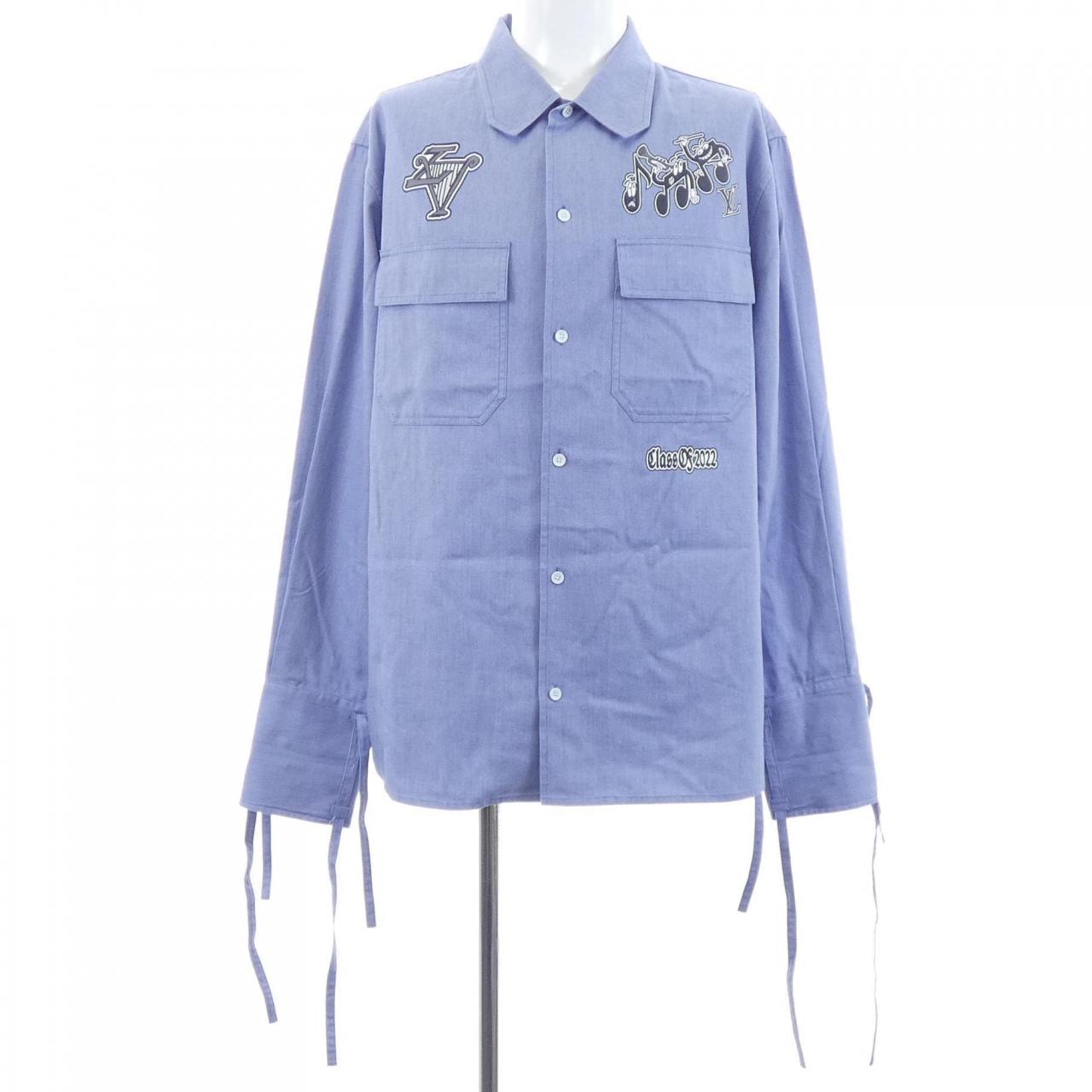 ルイヴィトン LOUIS VUITTON シグネチャーレギュラーロングスリーブシャツ HOS22WTJ0 シャツ