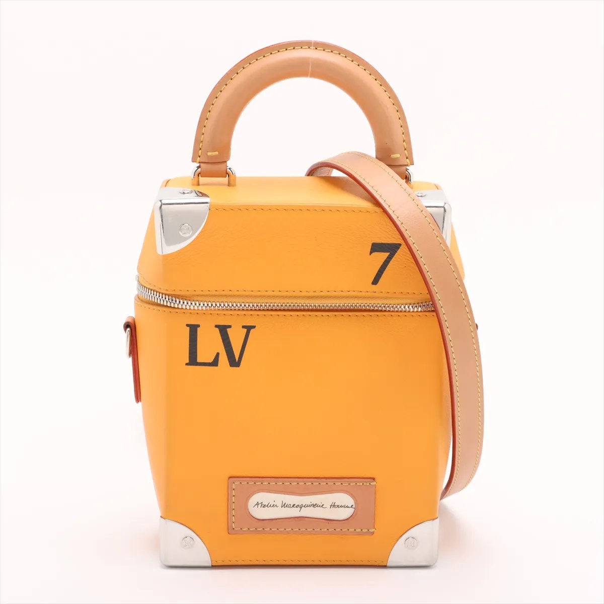 ■極美品 ルイヴィトン ヴェルティカル ボックス トランク サフラン