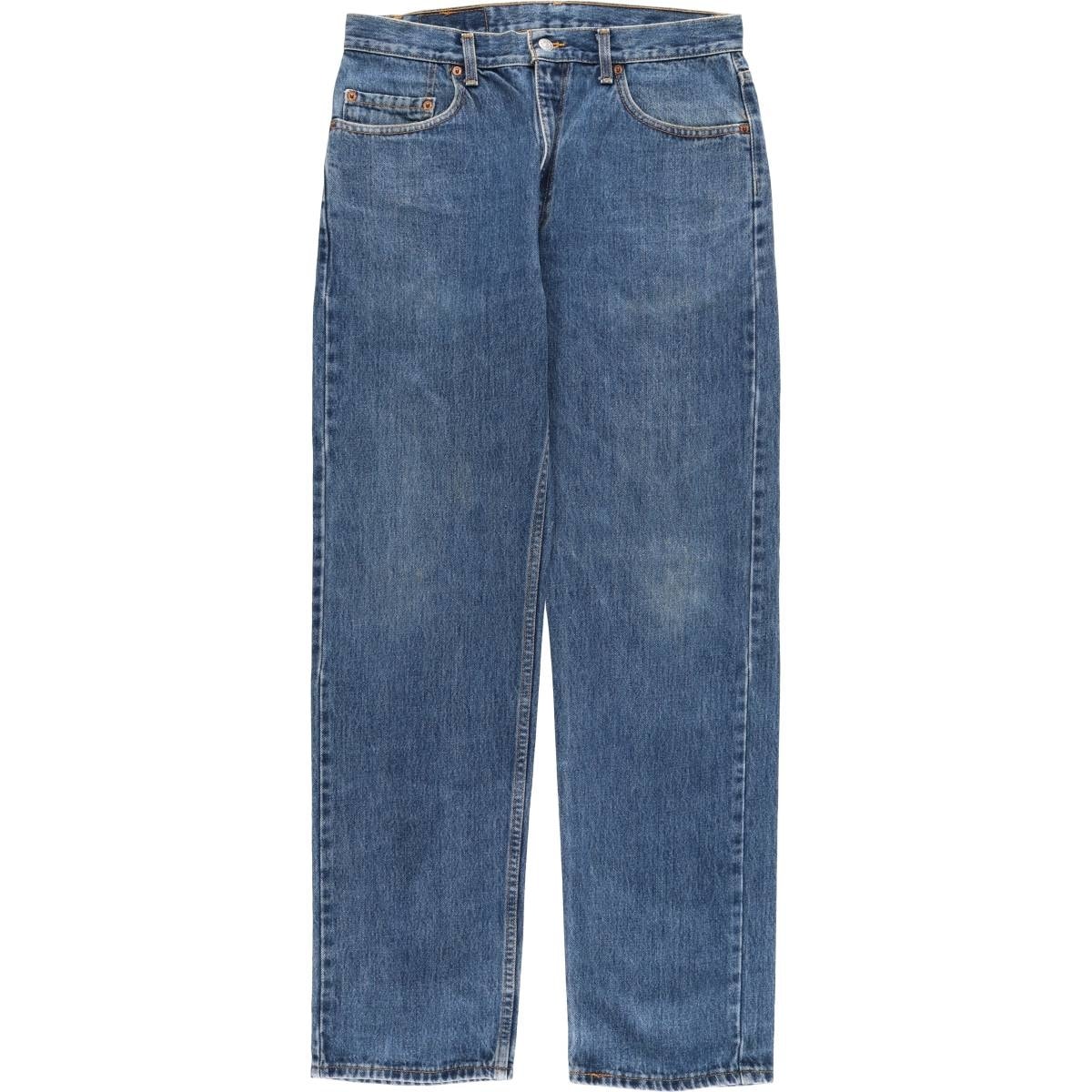 古着 90~00年代 リーバイス Levi's 505 REGULAR FIT STRAIGHT LEG テーパードデニムパンツ カナダ製 メンズw33相当 ヴィンテージ/eaa480792