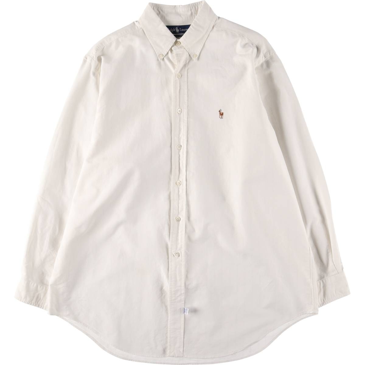 古着 ラルフローレン Ralph Lauren 長袖 ボタンダウンストライプシャツ メンズXL相当/eaa527855