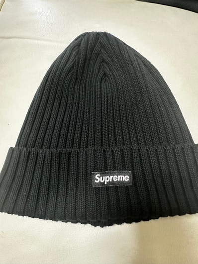 Supreme Overdyed Beanie "Black" (23SS)