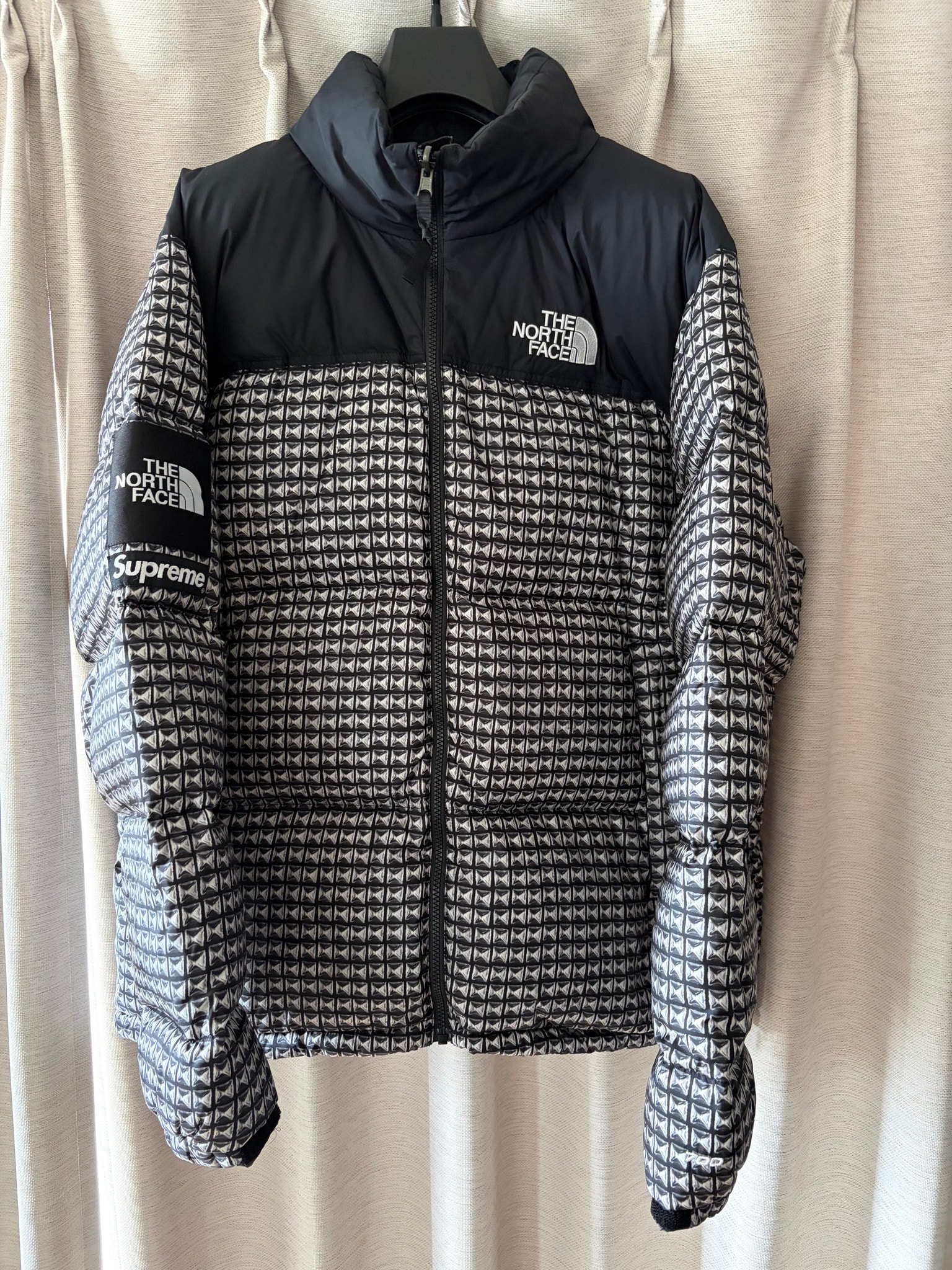 Supreme x The North Face Studded Nuptse Jacket "Black"