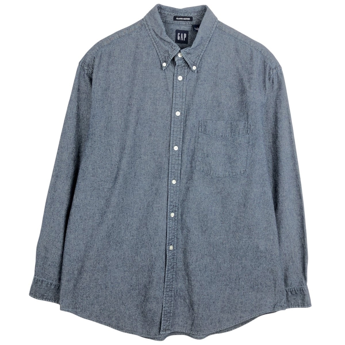 古着 90~00年代 ギャップ GAP オールドギャップ 長袖 ボタンダウンシャツ メンズL相当 ヴィンテージ/eaa662769