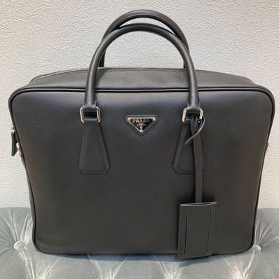 PRADA VA0891ブリーフケース ビジネスバッグ ブラック 2WAY