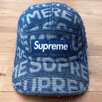 Supreme Terry Spellout Camp Cap "Blue"