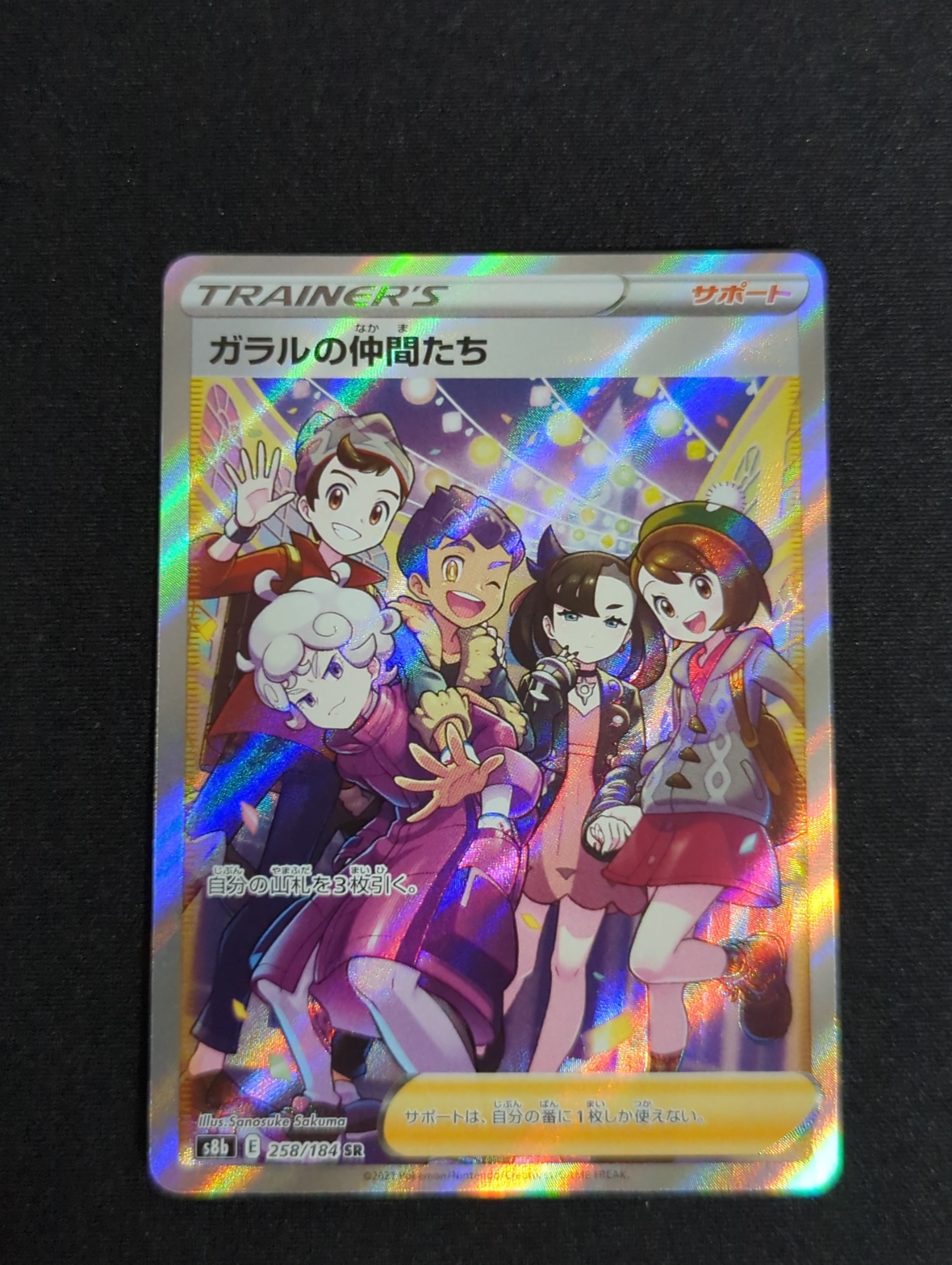 ガラルの仲間たち SR[S8b 258/184](ハイクラスパック「VMAXクライマックス」)