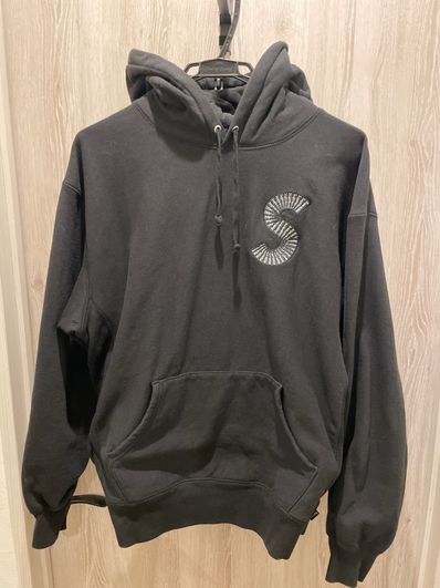Supreme S Logo Hooded Sweatshirt "Black" (20FW)